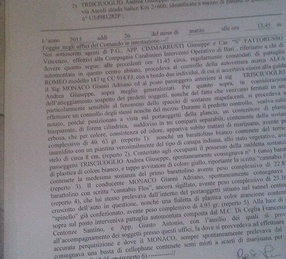 Andrea Trisciuoglio di LapianTiamo: &quot;Mi hanno sequestrato il Bedrocan, la storia si ripete&quot;.