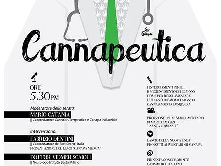 Cannapeutica: il 30 gennaio da Sir Canapa gli esperti raccontano la cannabis terapeutica