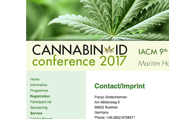 Cannabinoid conference 2017: l&#039;invito a presentare le ricerche