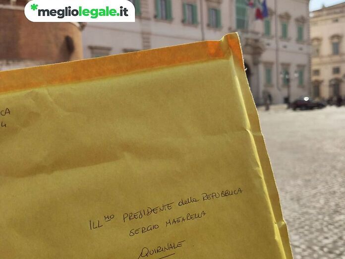 Noi stiamo con Walter: consegnate 20mila firme al presidente Mattarella