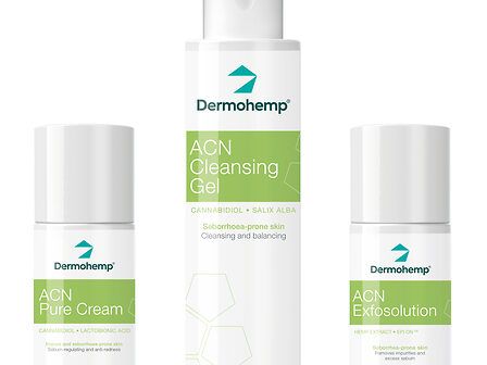 Dermohemp: la linea al CBD per prevenire l&amp;#039;acne