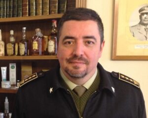 Il colonnello Antonio Medica, direttore dello SCFM di Firenze
